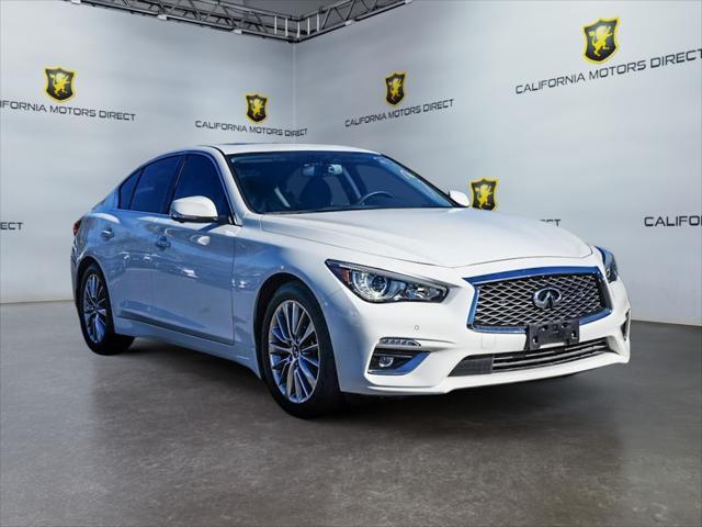 used 2022 INFINITI Q50 car, priced at $25,599