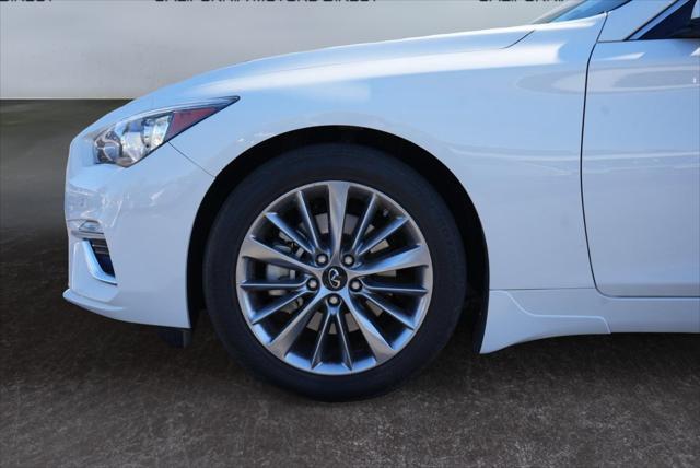 used 2022 INFINITI Q50 car, priced at $25,599