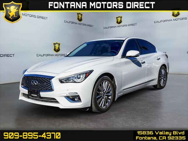 used 2022 INFINITI Q50 car, priced at $25,599