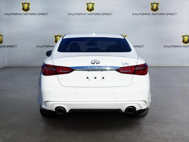 used 2022 INFINITI Q50 car, priced at $25,599