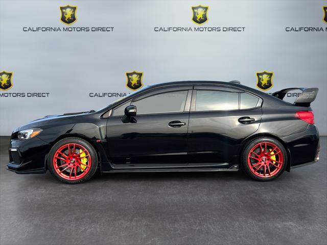 used 2020 Subaru WRX STI car, priced at $33,599