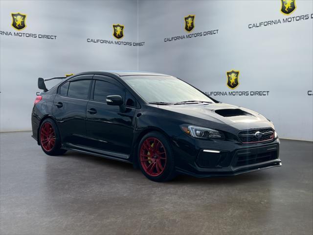 used 2020 Subaru WRX STI car, priced at $33,599