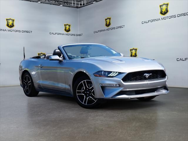 used 2020 Ford Mustang car, priced at $18,502