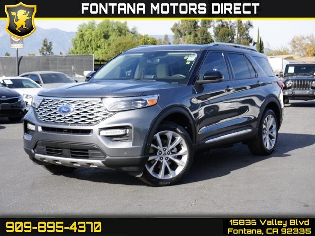 used 2021 Ford Explorer car, priced at $33,499