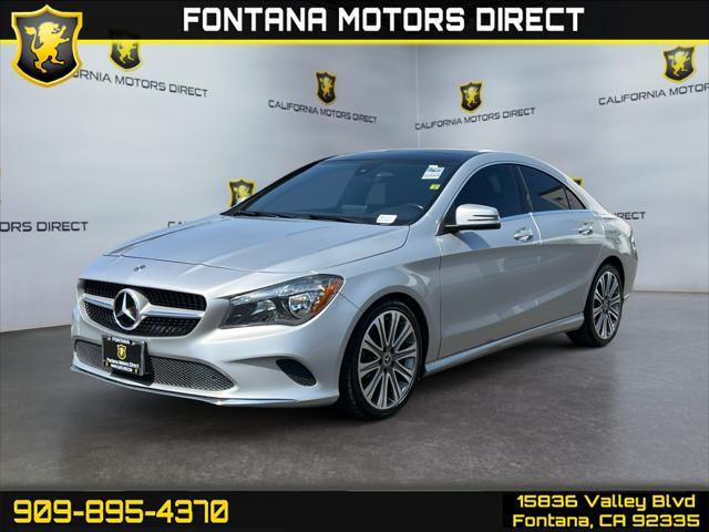 used 2018 Mercedes-Benz CLA 250 car, priced at $15,899