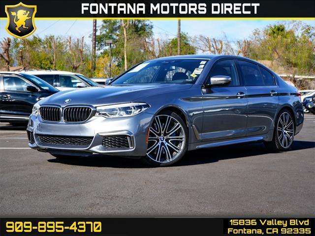 used 2018 BMW M550 car, priced at $34,899