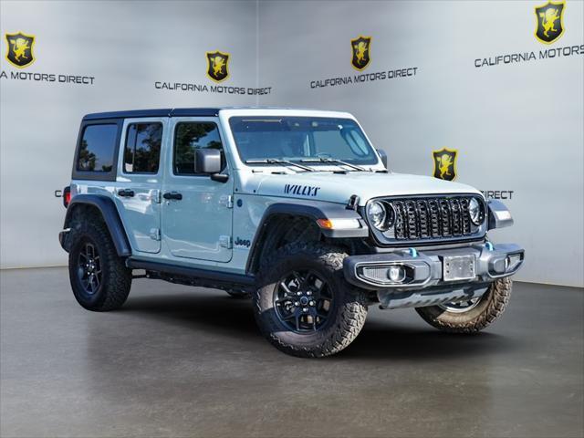 used 2024 Jeep Wrangler 4xe car, priced at $38,199