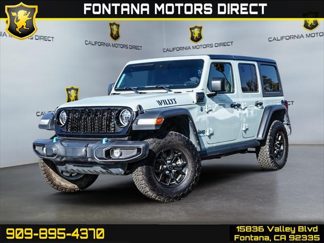 used 2024 Jeep Wrangler 4xe car, priced at $38,199