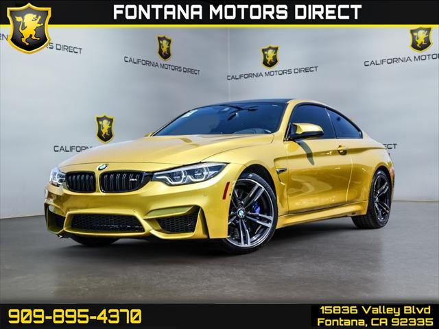 used 2018 BMW M4 car, priced at $44,510