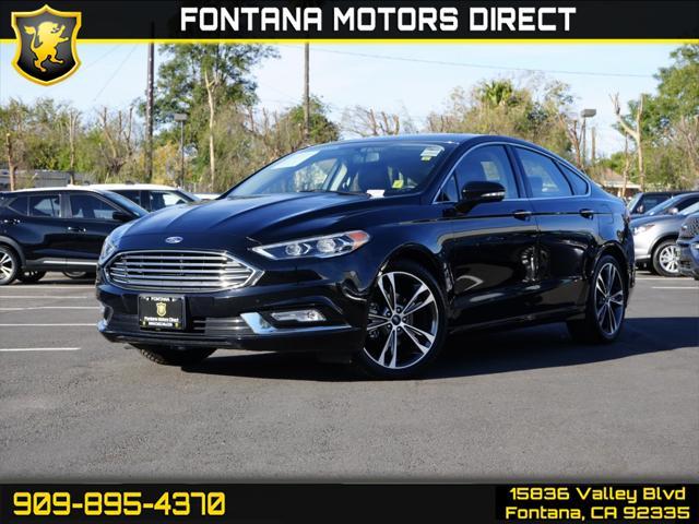 used 2017 Ford Fusion car, priced at $15,499