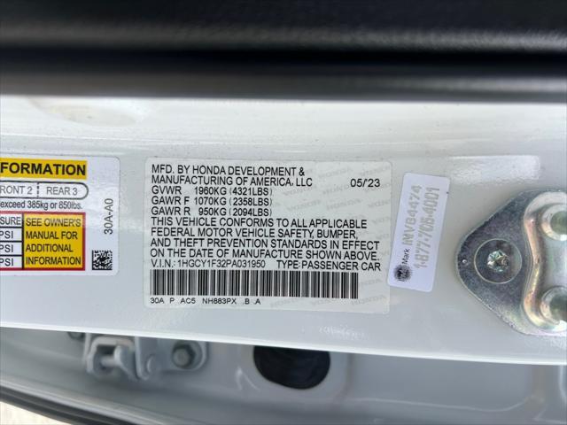 used 2023 Honda Accord car, priced at $24,999