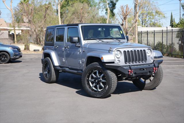 used 2017 Jeep Wrangler Unlimited car, priced at $24,499