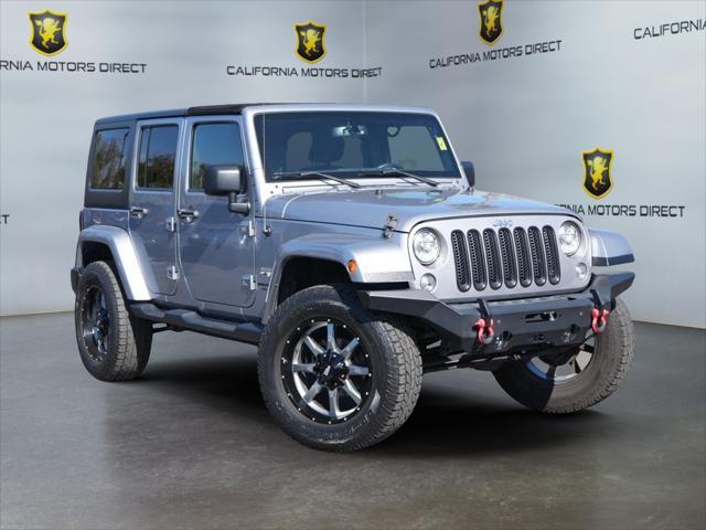 used 2017 Jeep Wrangler Unlimited car, priced at $23,299