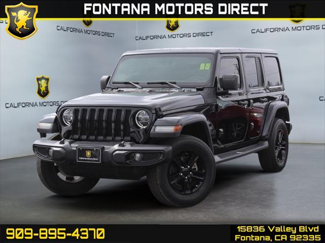 used 2020 Jeep Wrangler Unlimited car, priced at $29,759