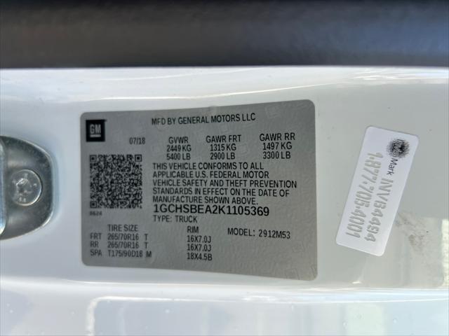 used 2019 Chevrolet Colorado car, priced at $15,699