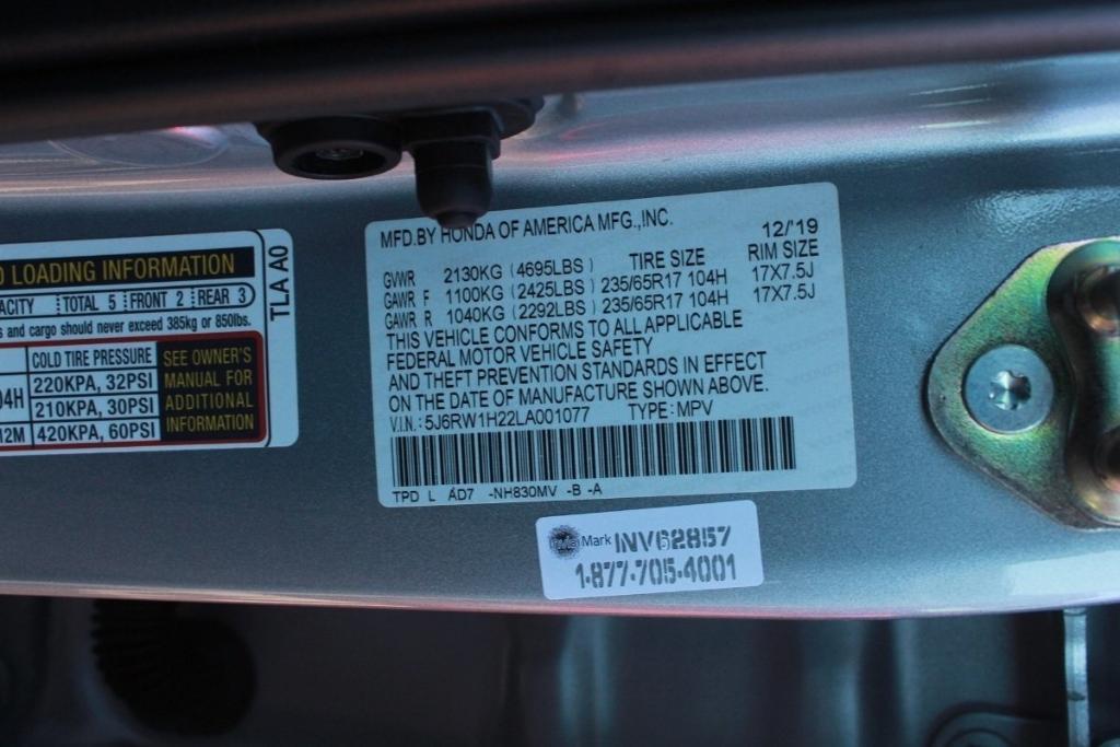 used 2020 Honda CR-V car, priced at $20,243