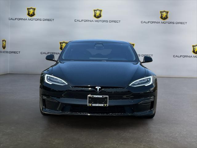 used 2021 Tesla Model S car, priced at $39,799