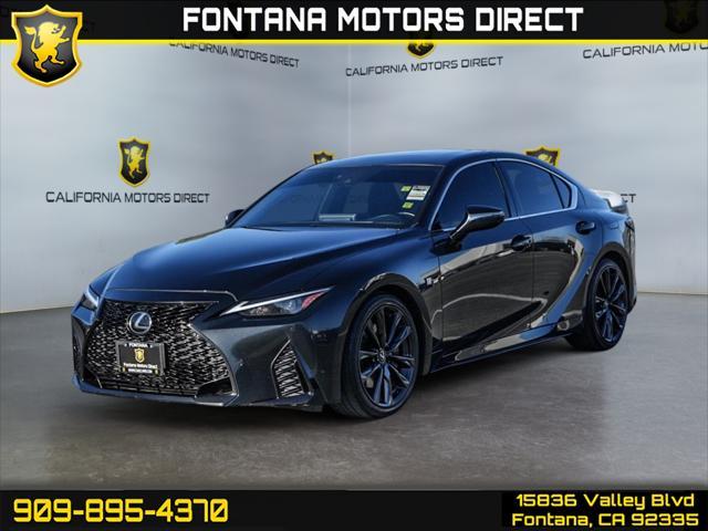 used 2021 Lexus IS 350 car, priced at $36,599