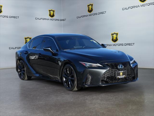 used 2021 Lexus IS 350 car, priced at $36,599