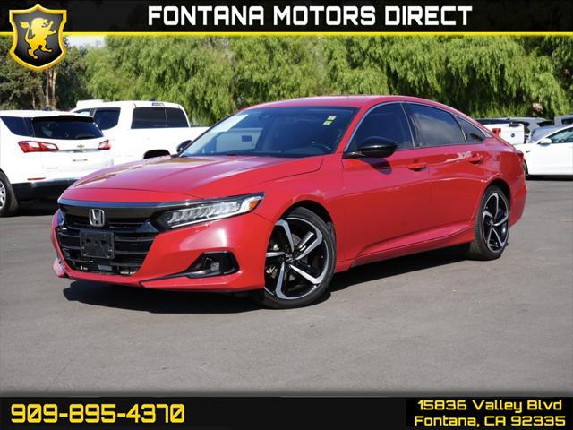 used 2021 Honda Accord car, priced at $19,799