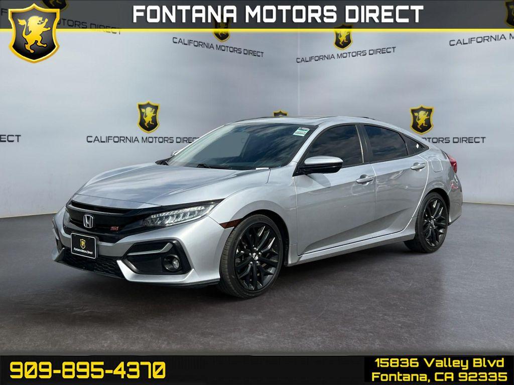 used 2020 Honda Civic Si car, priced at $23,599