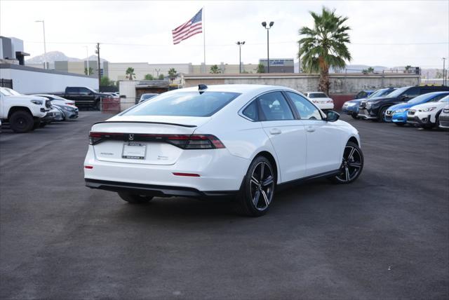 used 2024 Honda Accord Hybrid car, priced at $27,665