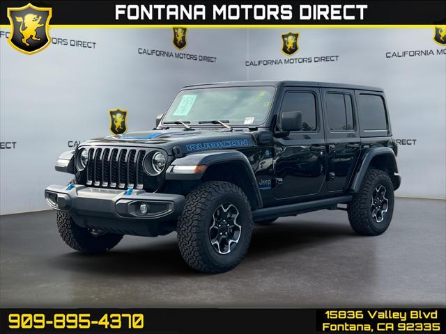 used 2021 Jeep Wrangler Unlimited 4xe car, priced at $30,199