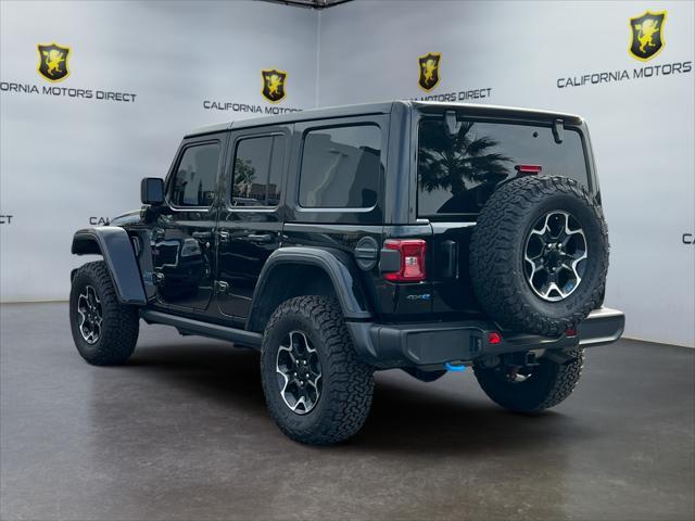 used 2021 Jeep Wrangler Unlimited 4xe car, priced at $30,199