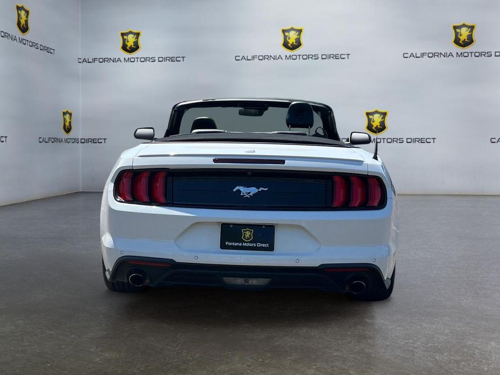 used 2021 Ford Mustang car, priced at $18,299