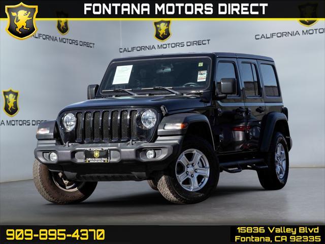 used 2020 Jeep Wrangler Unlimited car, priced at $24,799