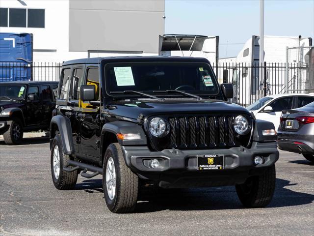 used 2020 Jeep Wrangler Unlimited car, priced at $25,599