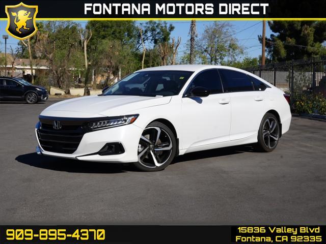 used 2021 Honda Accord car, priced at $22,899