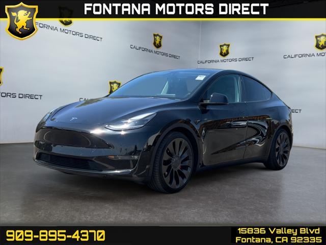 used 2022 Tesla Model Y car, priced at $29,899