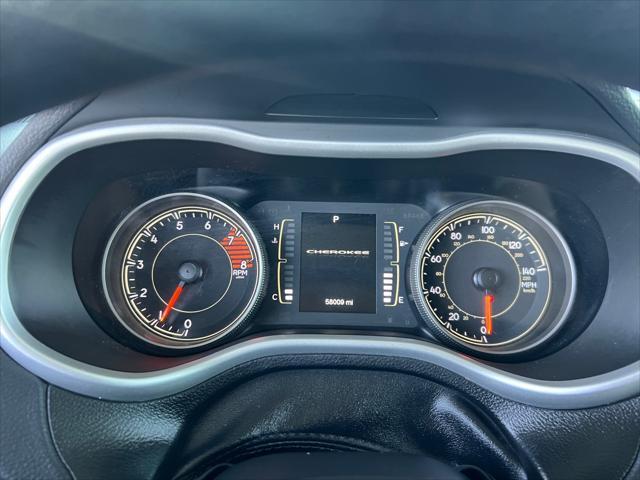 used 2018 Jeep Cherokee car, priced at $16,499