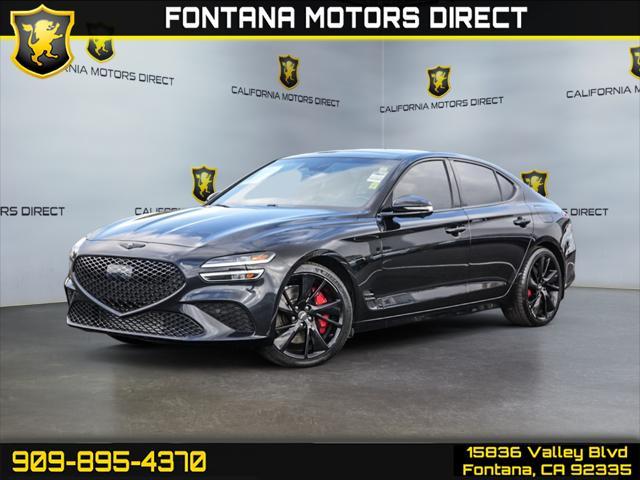 used 2022 Genesis G70 car, priced at $29,761