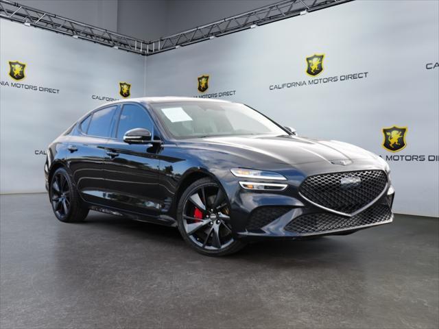 used 2022 Genesis G70 car, priced at $29,661