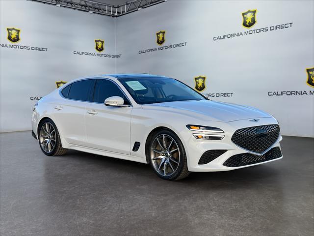 used 2022 Genesis G70 car, priced at $23,123