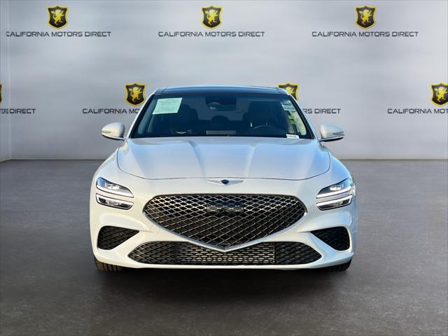 used 2022 Genesis G70 car, priced at $23,123