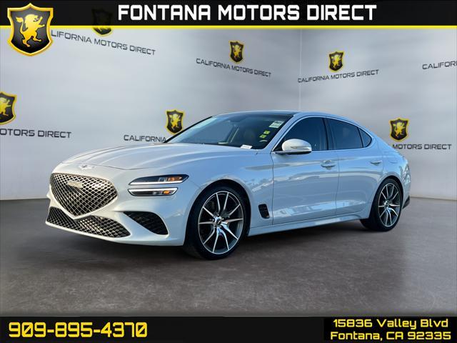 used 2022 Genesis G70 car, priced at $23,123