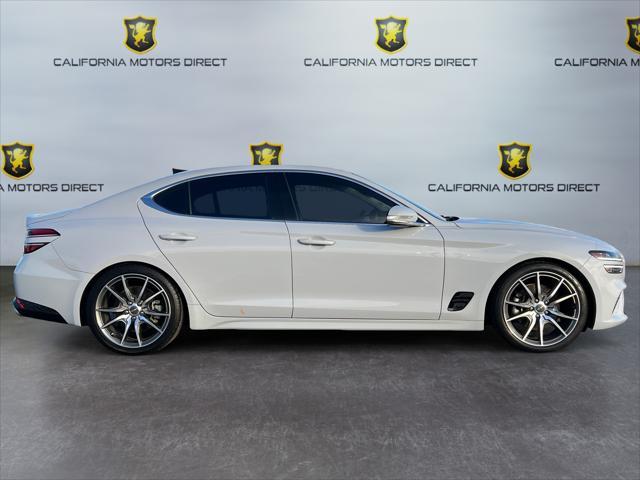 used 2022 Genesis G70 car, priced at $23,123