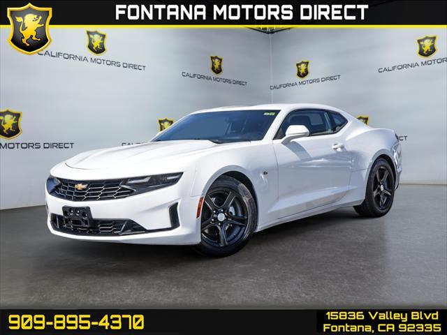 used 2021 Chevrolet Camaro car, priced at $22,241