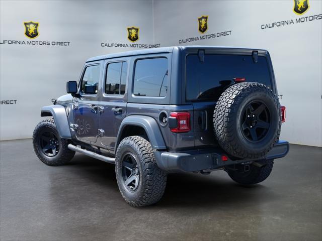 used 2019 Jeep Wrangler Unlimited car, priced at $24,313