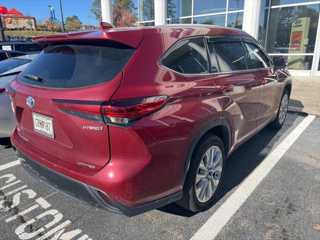 used 2023 Toyota Highlander Hybrid car, priced at $41,882