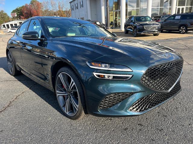 new 2025 Genesis G70 car, priced at $50,055