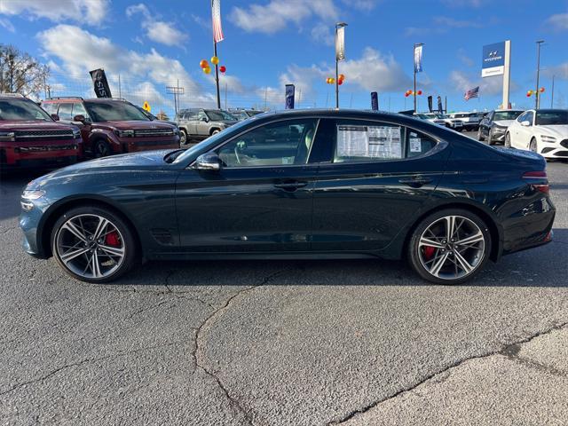 new 2025 Genesis G70 car, priced at $50,055