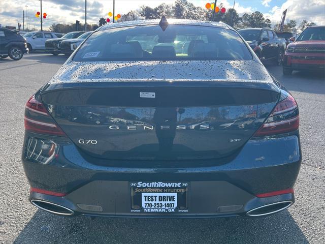 new 2025 Genesis G70 car, priced at $50,055