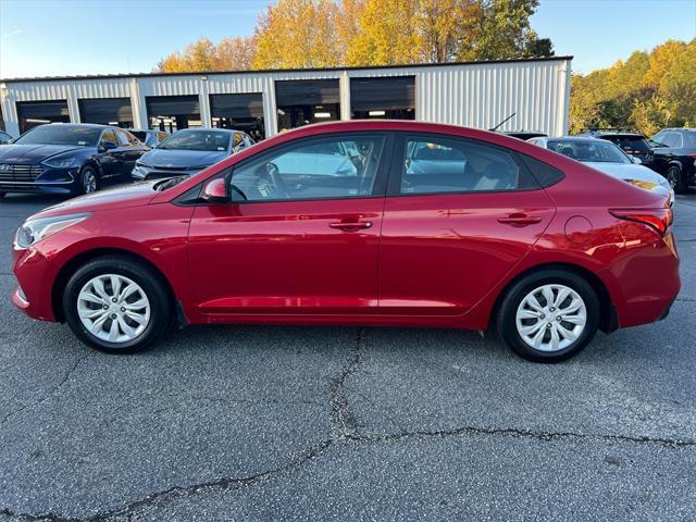 used 2021 Hyundai Accent car, priced at $13,882