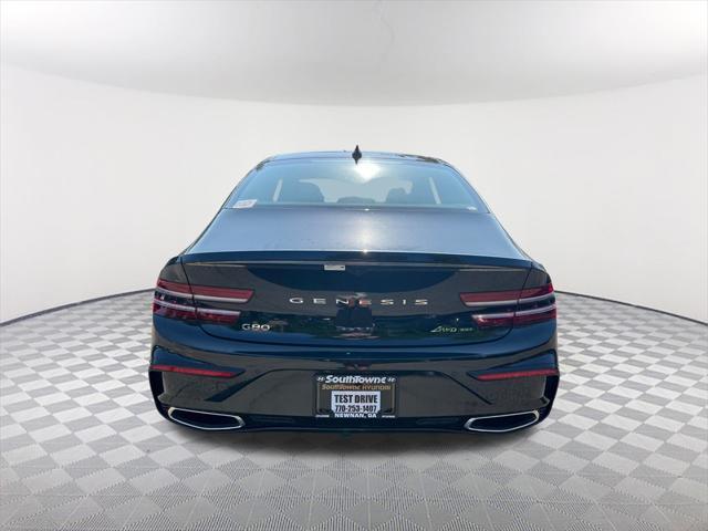 new 2025 Genesis G80 car, priced at $76,700