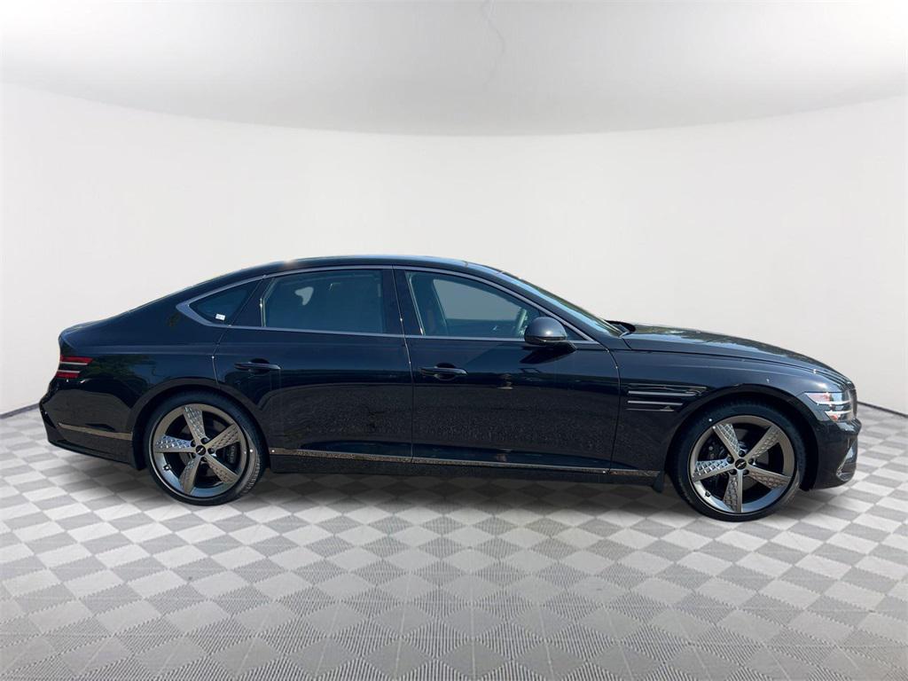 new 2025 Genesis G80 car, priced at $74,200