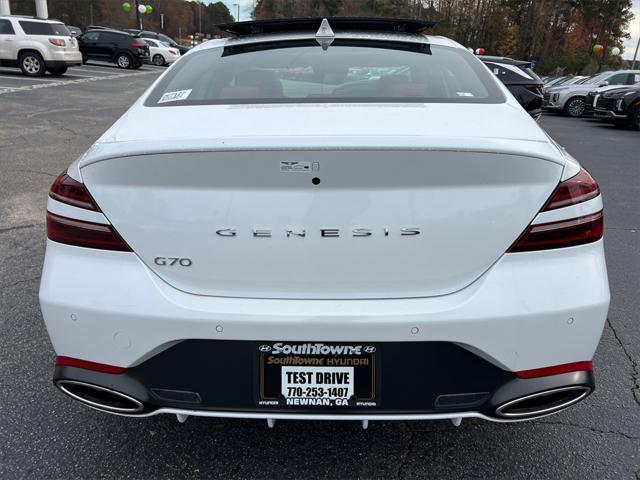 new 2025 Genesis G70 car, priced at $46,045